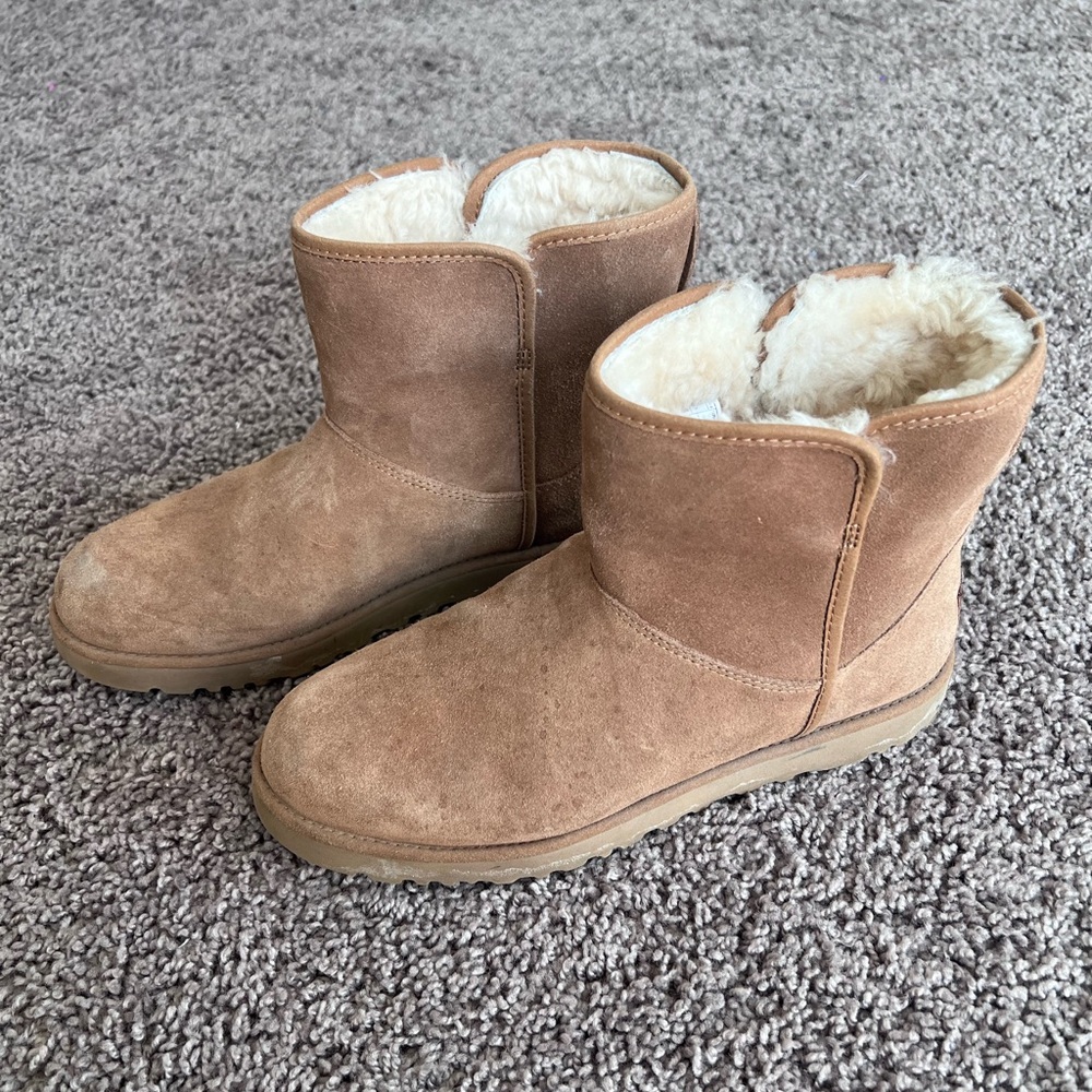 Ugg Boots Women US7 Suede Winter Snow